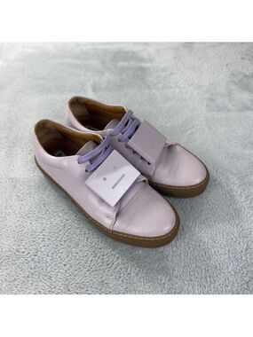 Acne Studios Adriana Lavender Leather Sneakers Women's Size 5 US 2 UK 35 EU